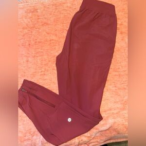 lululemon athletica Maroon Joggers